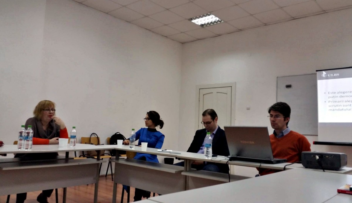 Masă rotundă cu tema alegerilor locale din 2016, la ULBS 