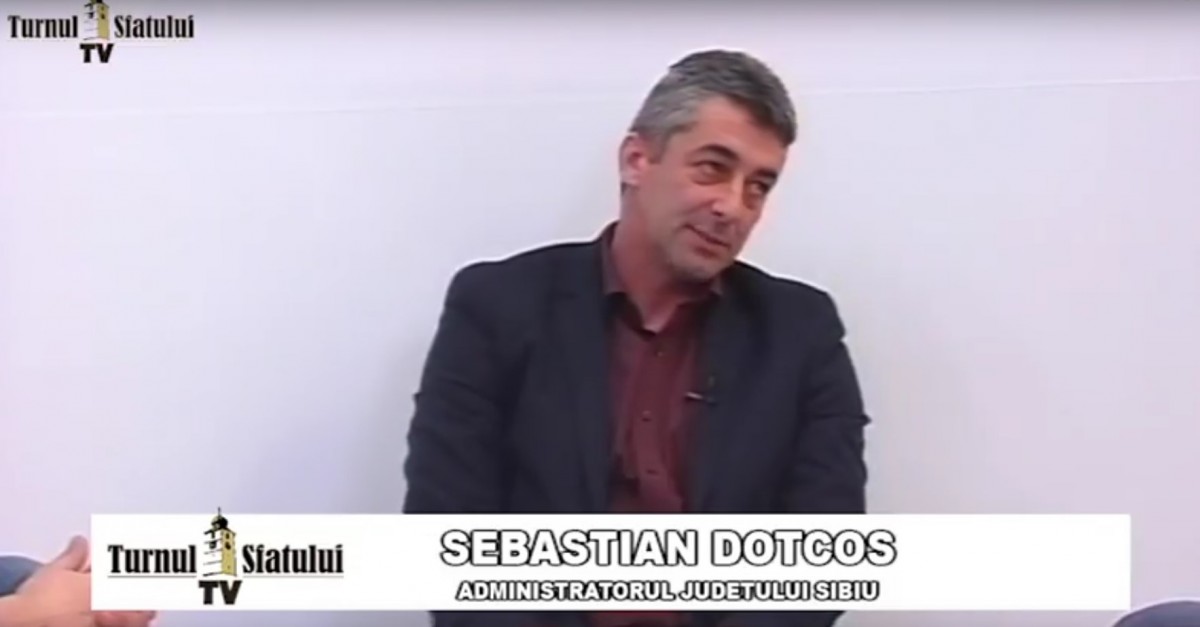 TSTV, Sebastian Dotcoș, administratorul județului: Sunt oameni acolo care merg cam cu piciorul pe frână