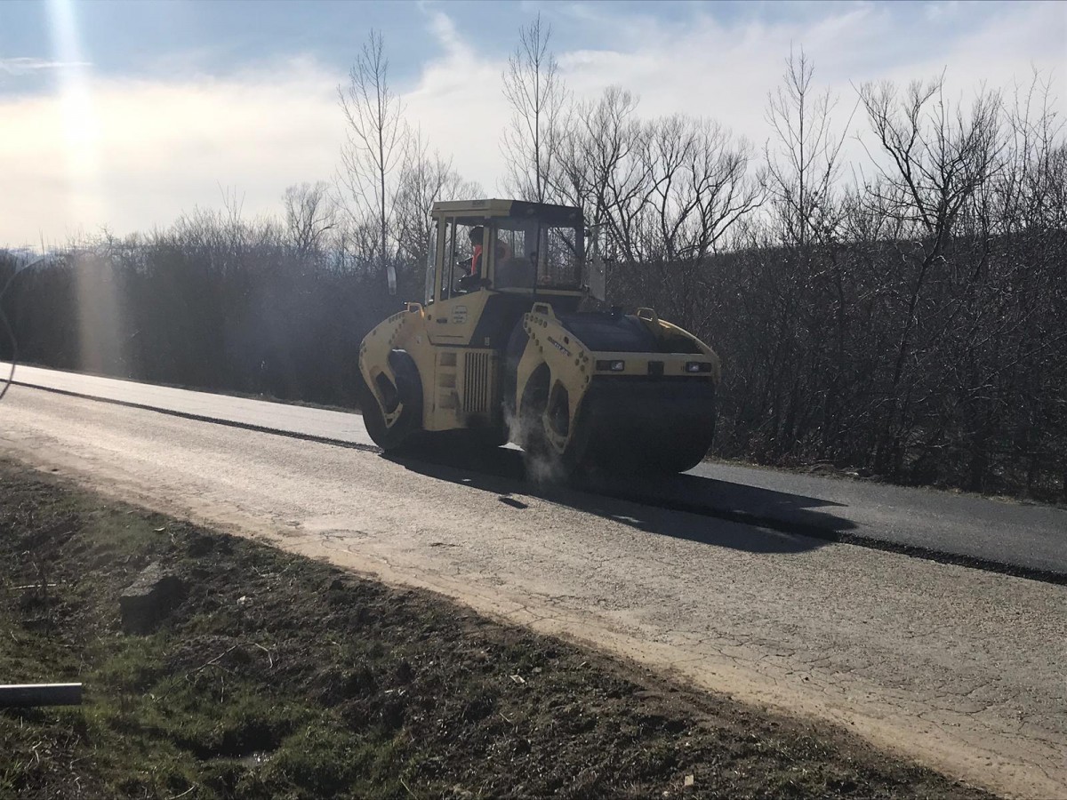 Lucrările de vară ale Societății Drumuri și Poduri Sibiu continuă