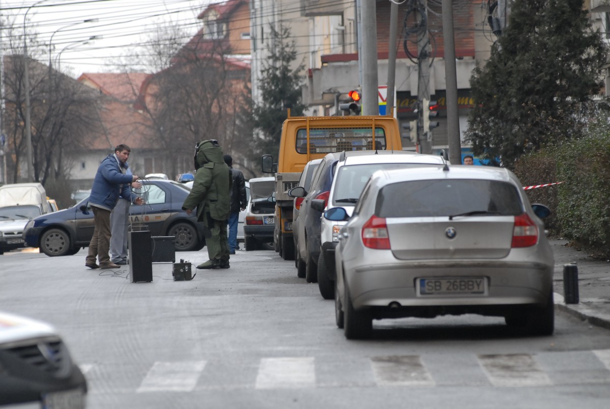 Bombe descoperite la Copșa Mică. Dezamorsare reușită