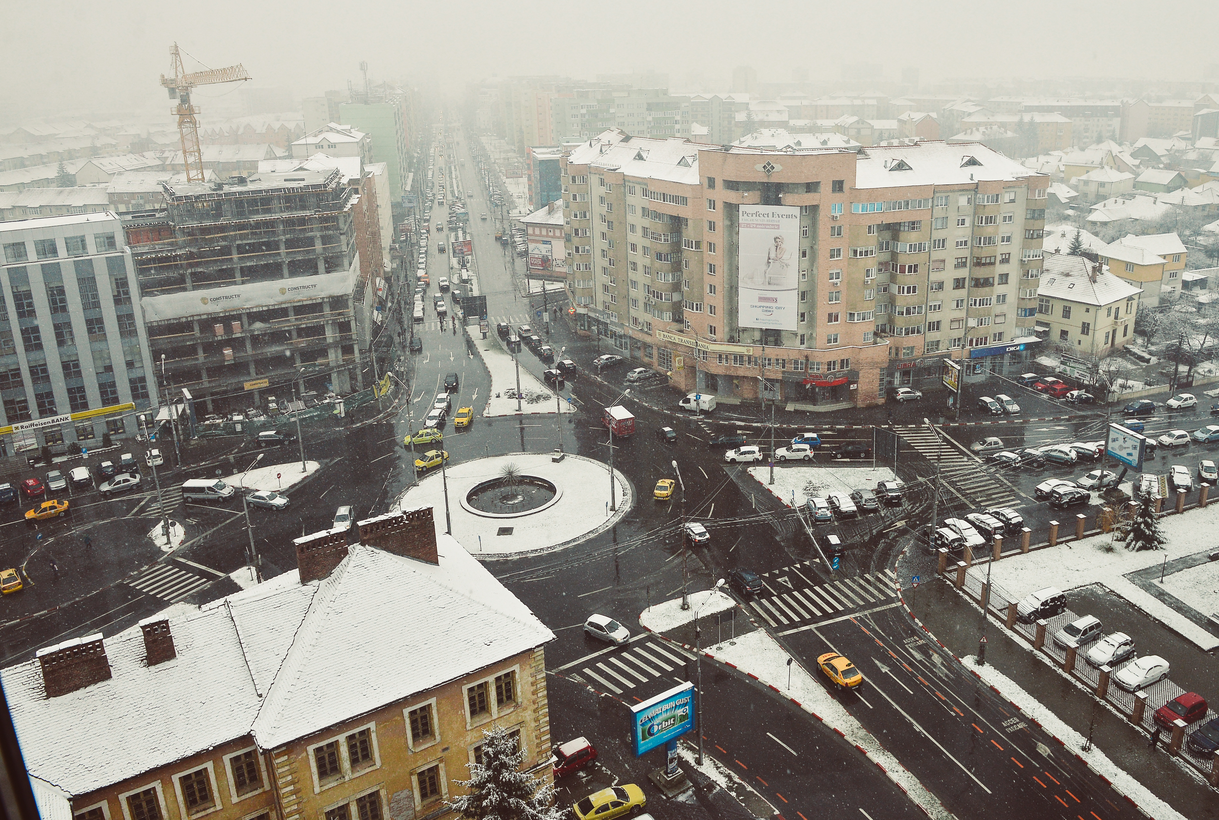 Primăria Sibiu: utilajele de deszăpezire sunt pregătite să intervină, în ordinea priorităților