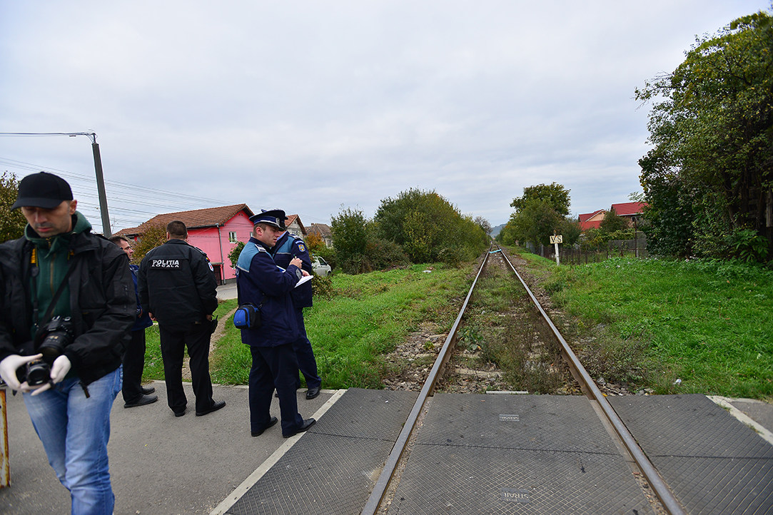 Sibian omorât de tren, în Gara Mică