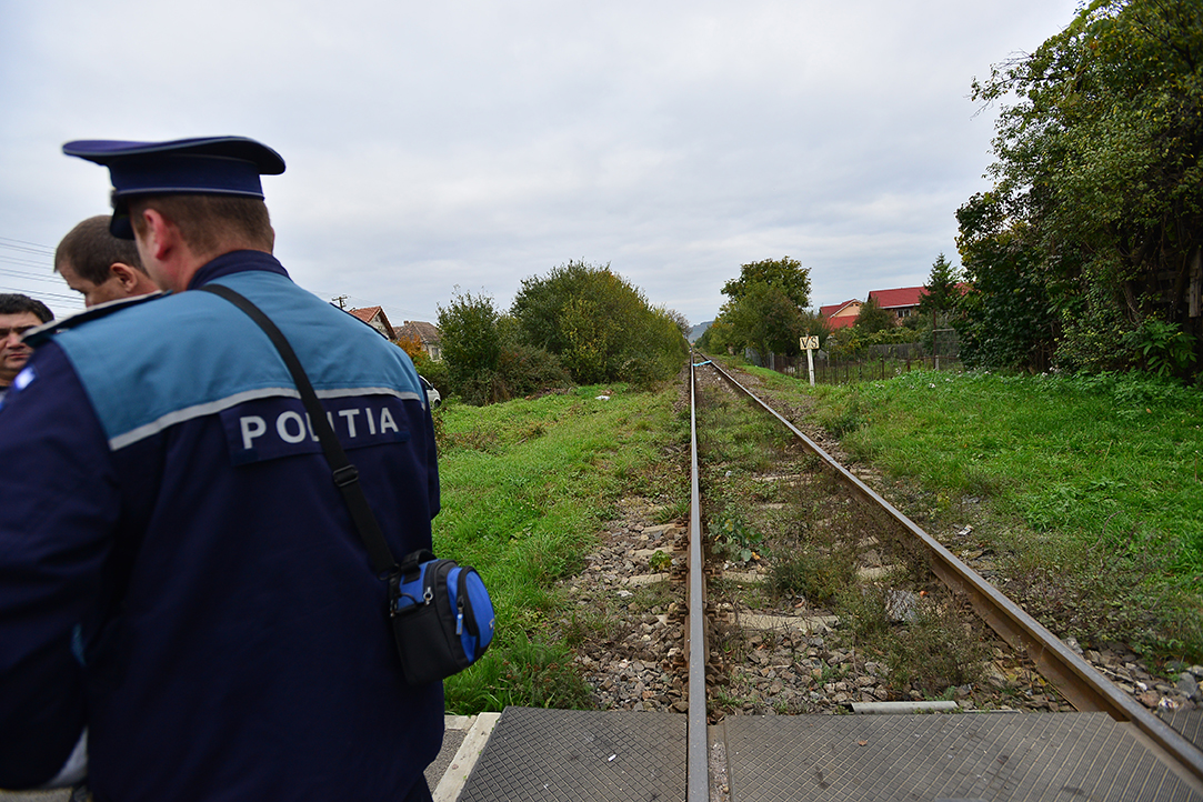 Atenție la tren! Polițiștii sibieni sigur sunt atenți la voi
