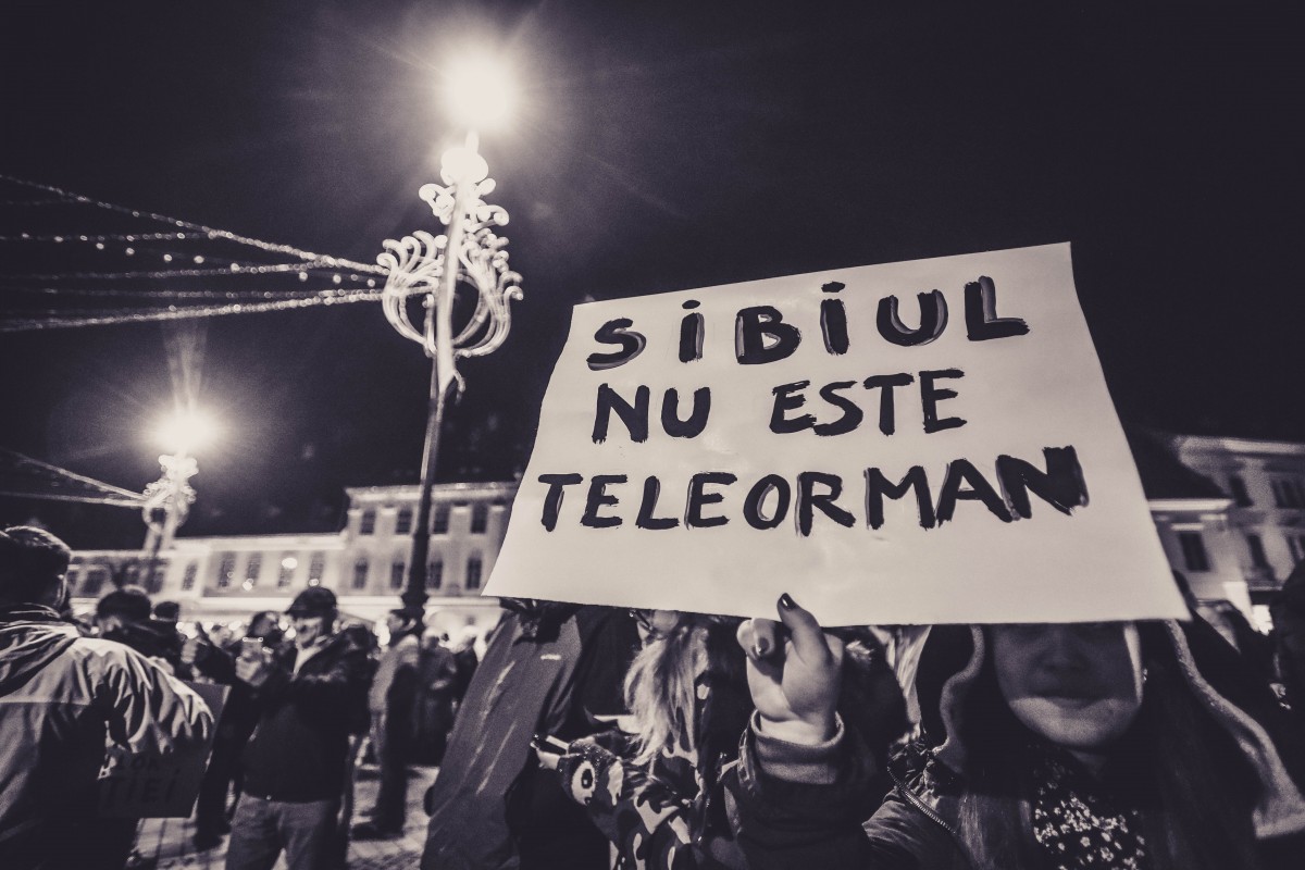 Primăria a avizat noi proteste în Sibiu, timp de trei seri