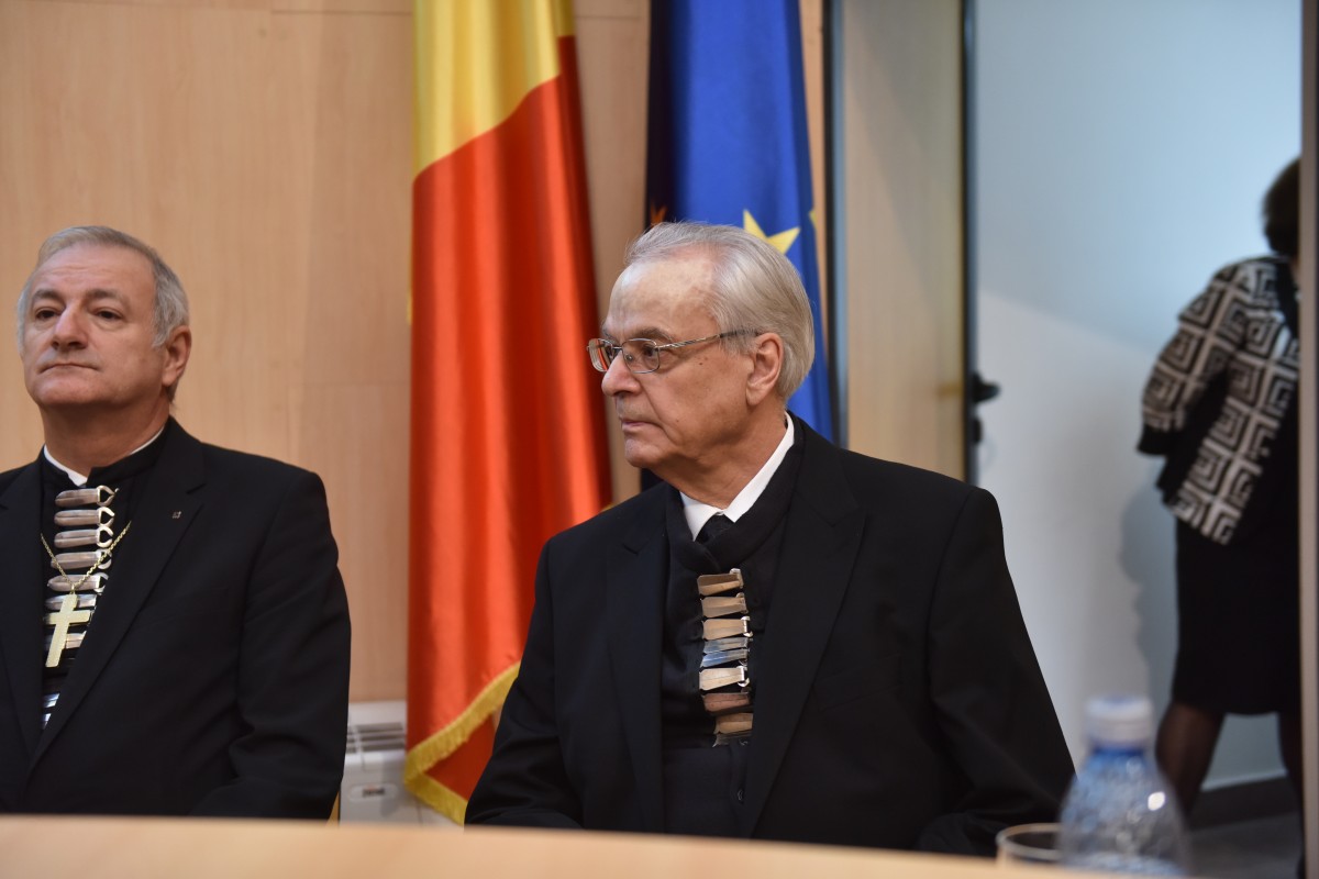 Noul cetățean de onoare al județului Sibiu: ”primesc cu gratitudine deosebită această mare cinstire cetățenească”