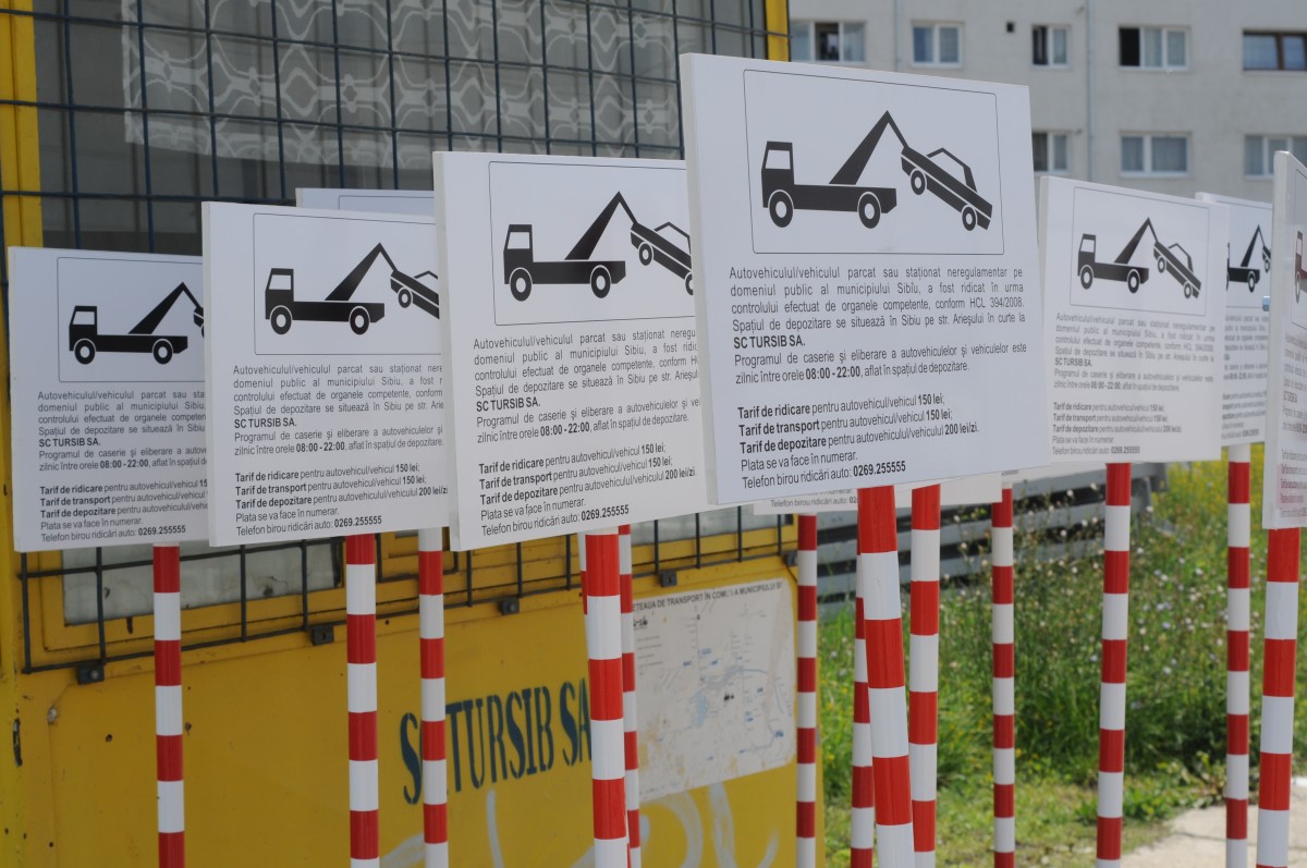 Poliția Locală a ridicat cu peste 60% mai multe mașini în 2018