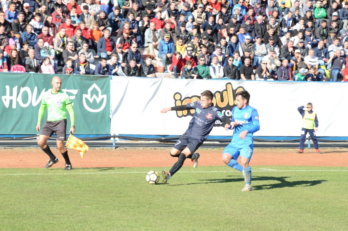 FC Hermannstadt: egal cu Mioveni dar rămâne pe primul loc