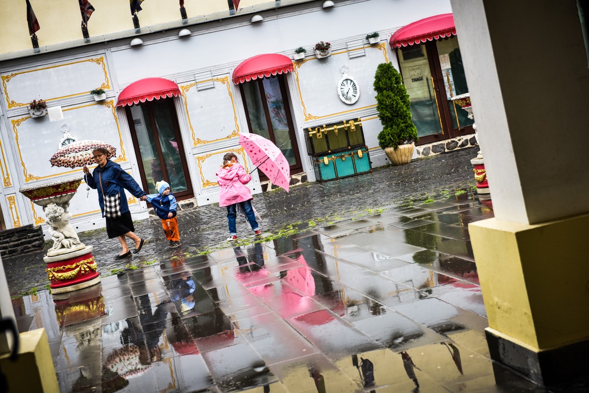 Un nou cod galben de ploi pune stăpânire pe județul Sibiu