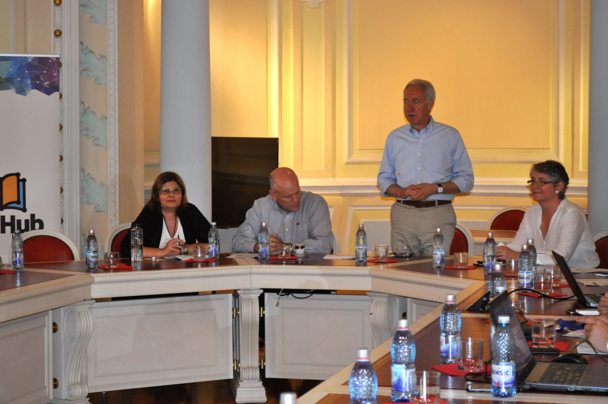 Ambasadorul SUA, în vizită la Sibiu: Laude pentru dezvoltarea unui mediu antreprenorial