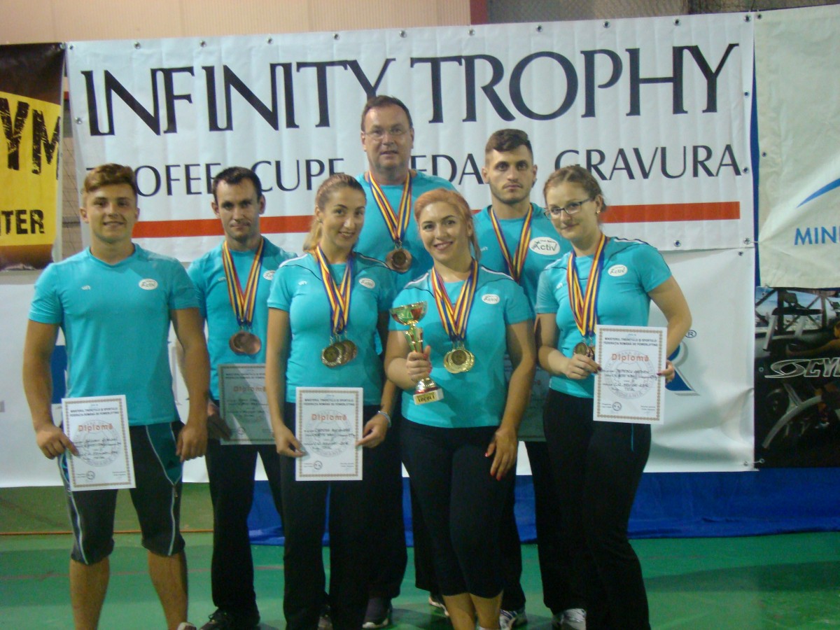 Clubul Activ Sibiu, campion național la powerlifting feminin