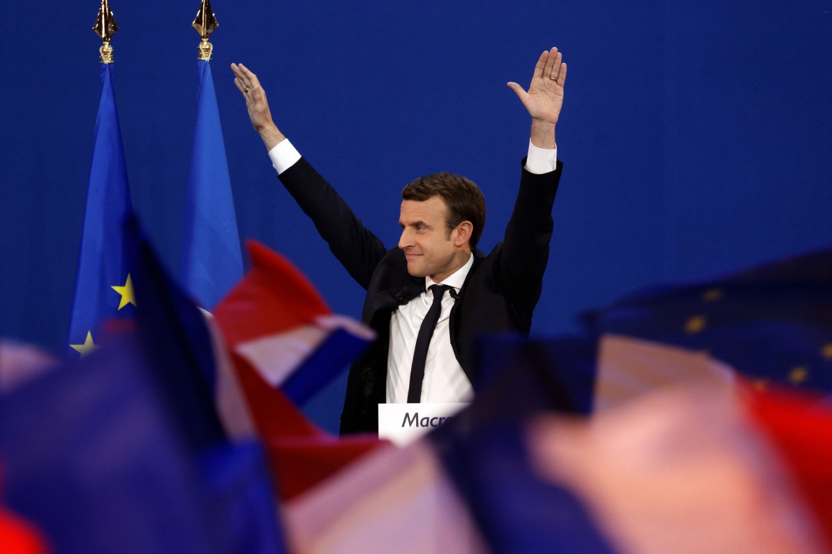 Emmanuel Macron este noul președinte al Franței!