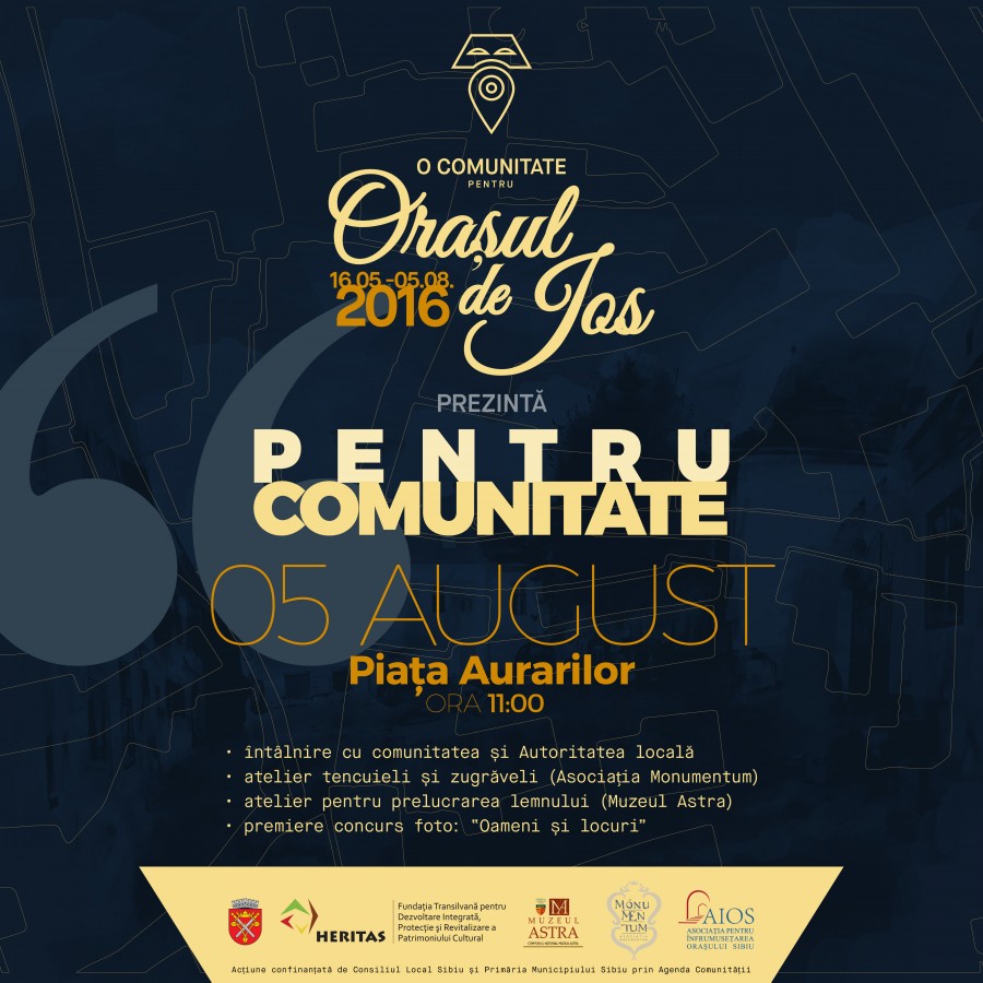 O comunitate pentru Orașul de Jos