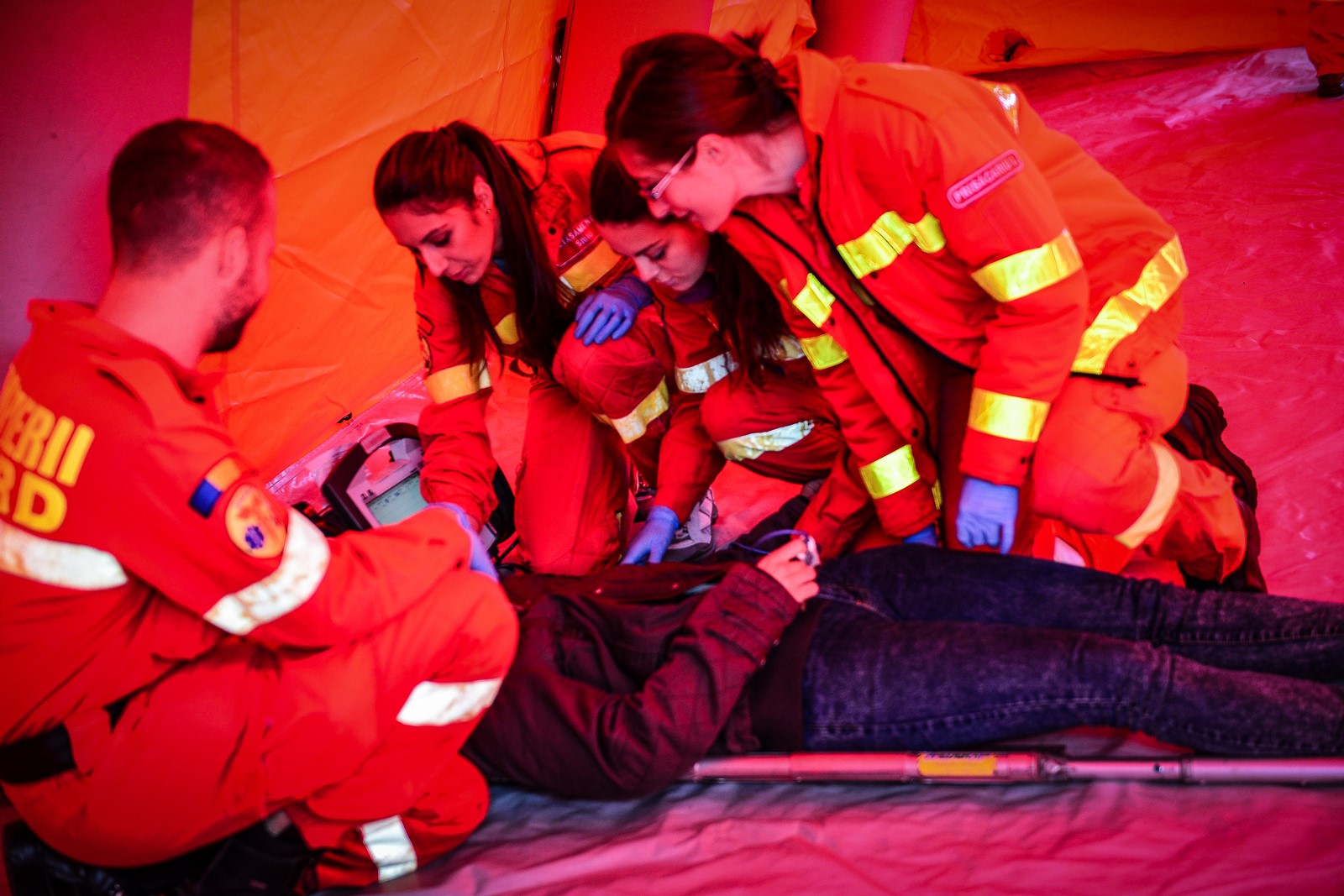 Accident la Axente Sever. Copil de 2 ani lovit pe trecere