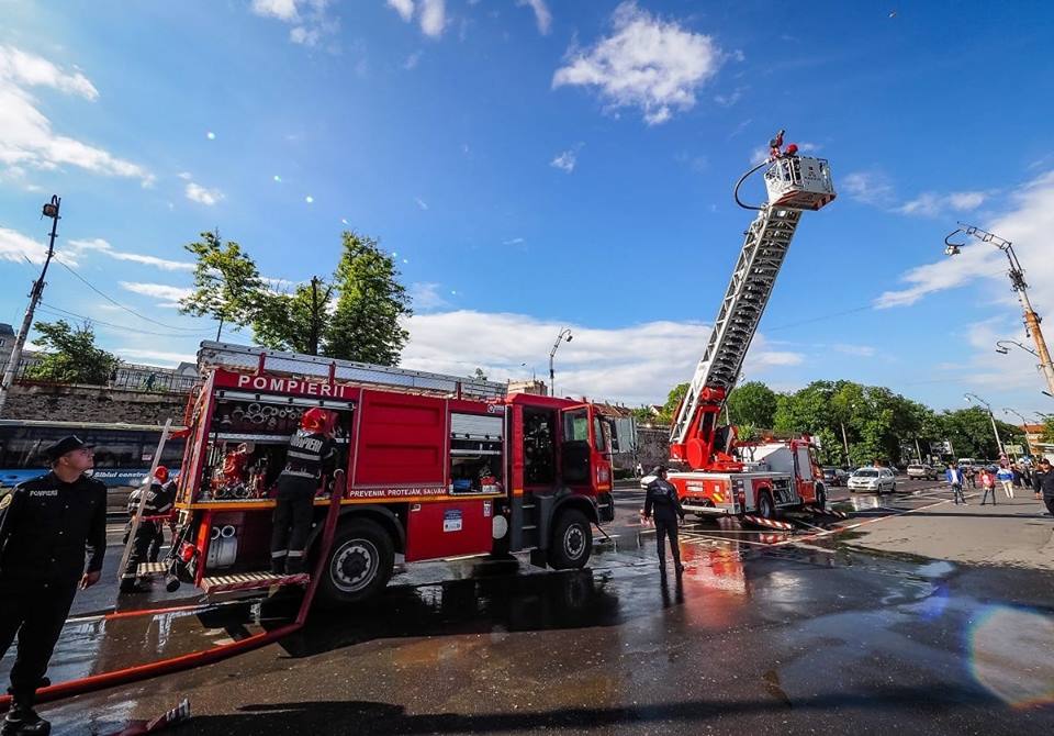 ISU Sibiu: Exercițiu de amploare, mâine, la primărie