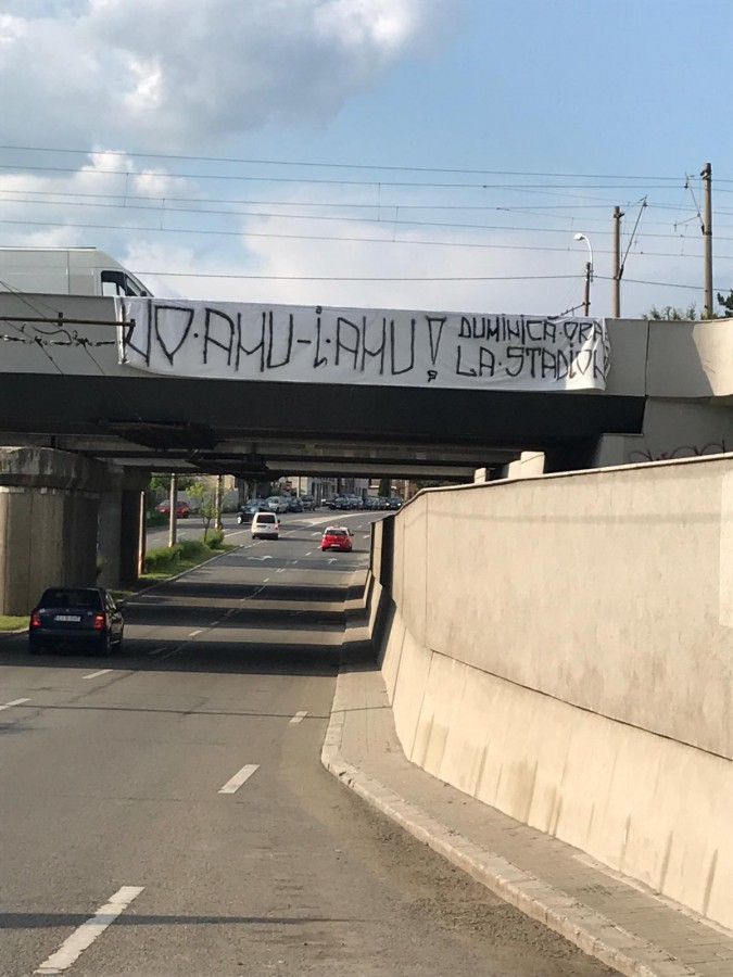 Clujul se pregătește de meci: ”No, amu-i amu!”