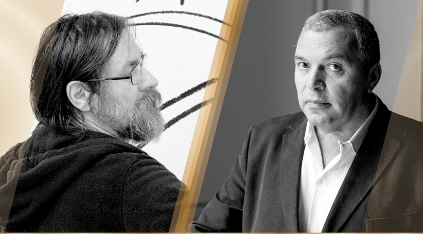 Constantin Chiriac, în dialog cu Dan Perjovschi la Habitus