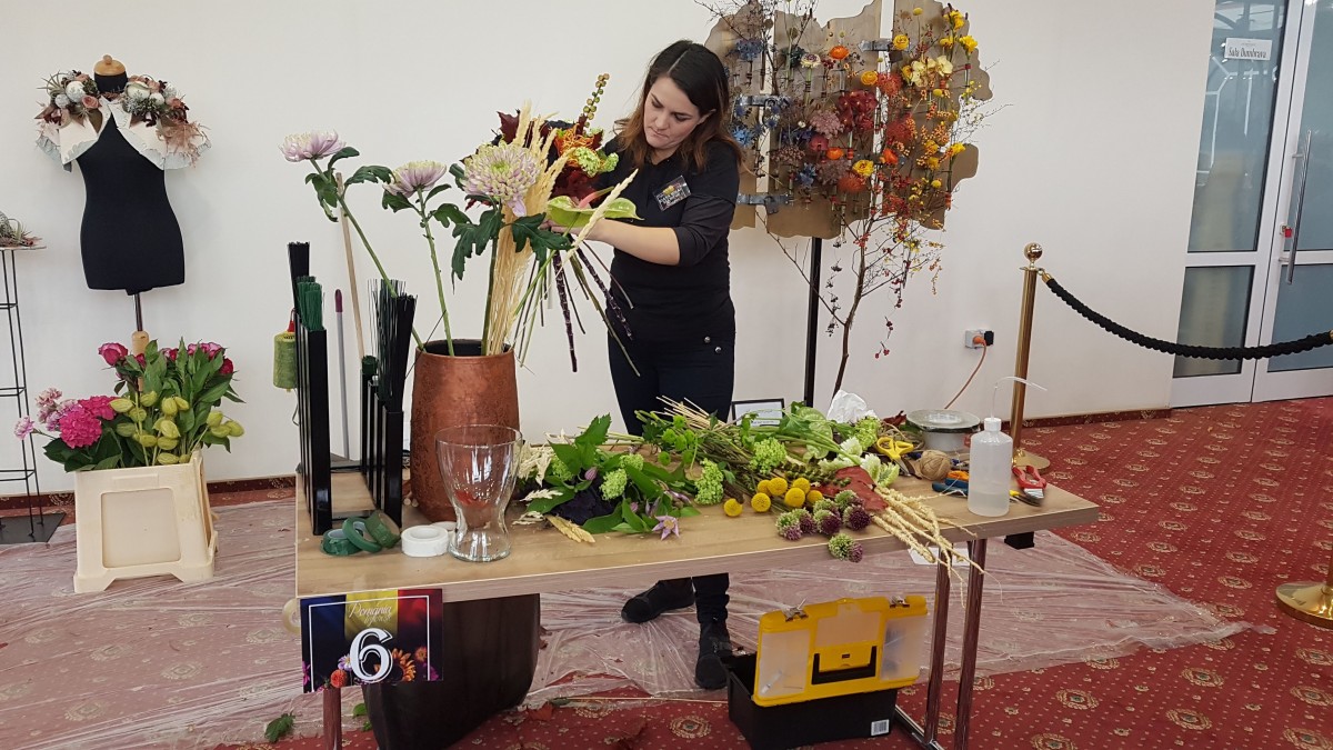 O sibiancă, cel mai bun florist din România. „Toată lumea avea așteptări”