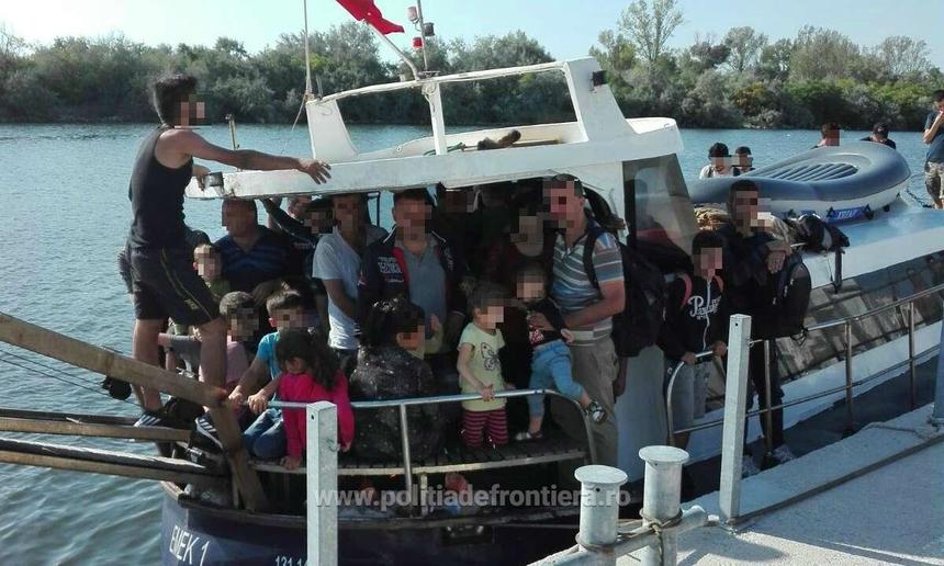 Imigranți din Irak interceptați aproape de Mangalia