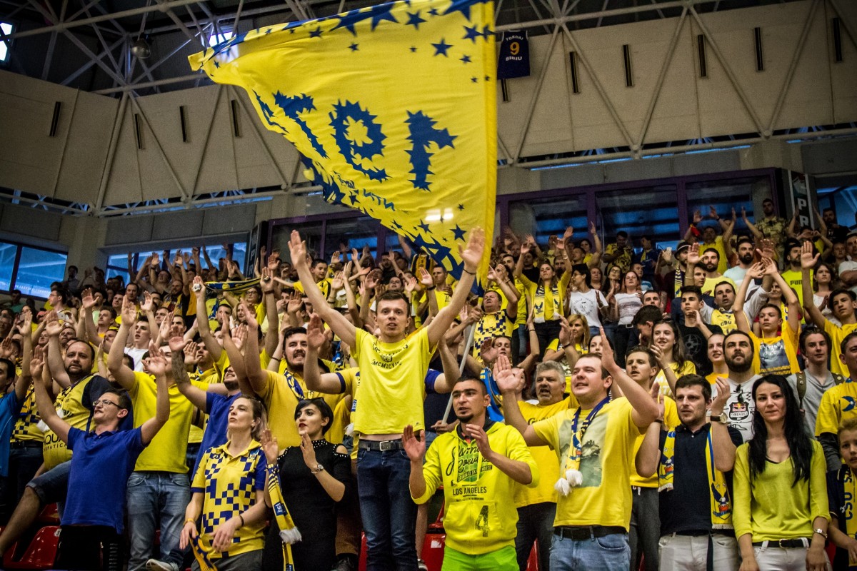 PLAYOFF: BC CSU Sibiu joacă astăzi primul meci al seriei cu Dinamo