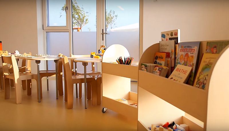 VIDEO – Cum arată grădinița companiei Continental