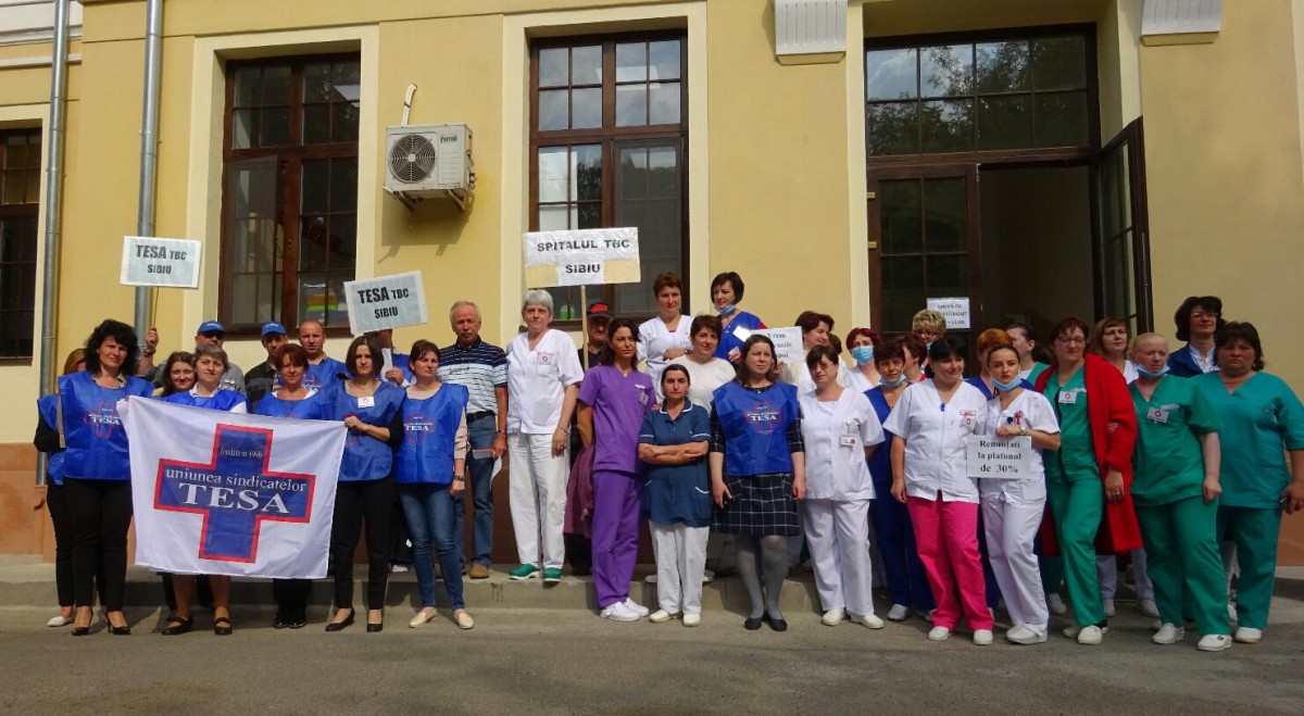 Grevă de avertisment la spitale. „Le mai dau două luni să rezolve, altfel eu demisionez” | Foto Video
