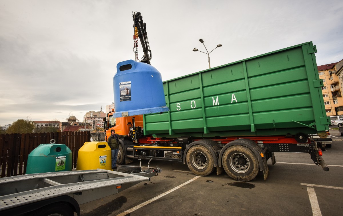 Sibiu: Soma organizează prima campanie de colectare a deșeurilor voluminoase
