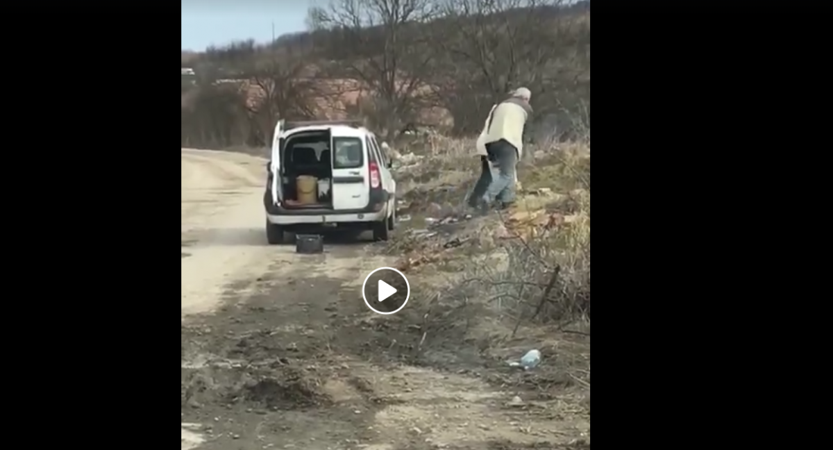 VIDEO Unde-și mai aruncă sibienii gunoaiele: la vecini, în câmp