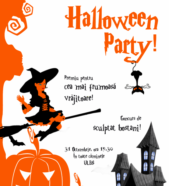 Studenții din căminele ULBS dau petrecere de Halloween