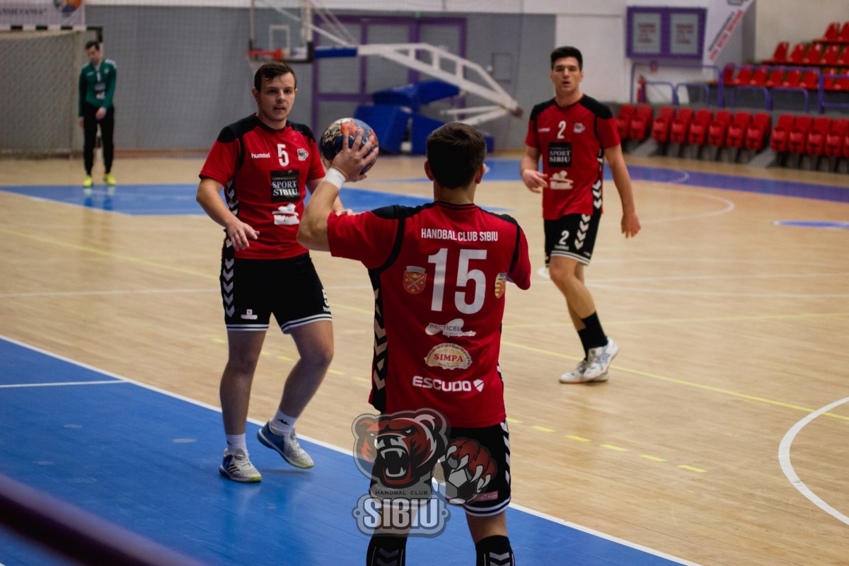 HC Sibiu pierde la un punct meciul cu CS Minaur Baia Mare II