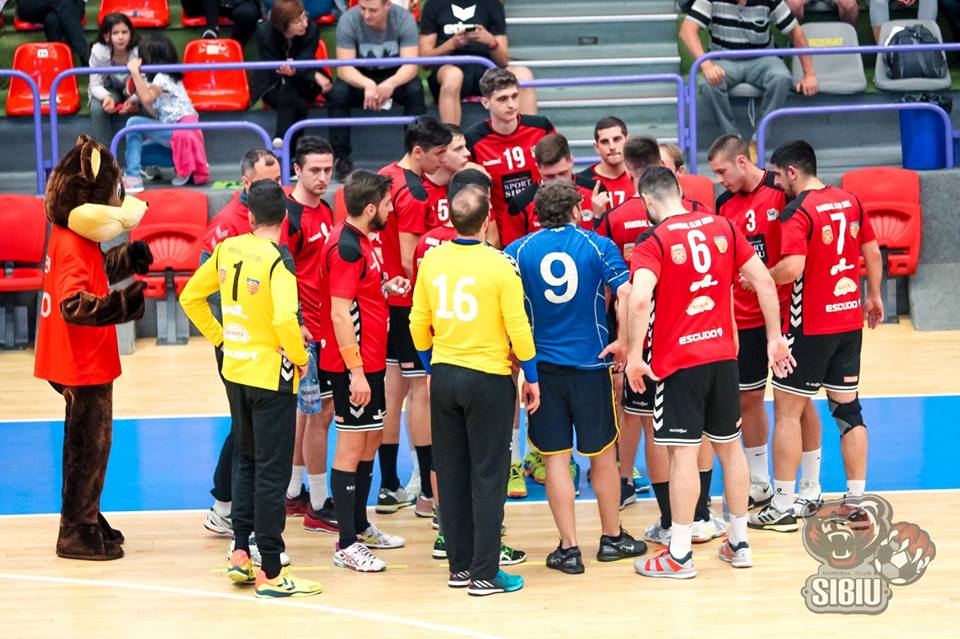 HC Sibiu cedează partida de la Tg. Jiu la o diferență de două goluri