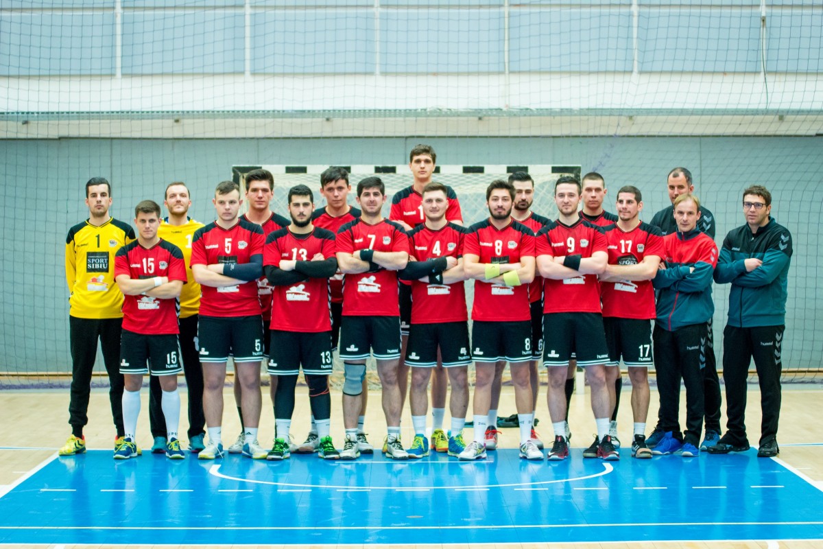 Handbaliștii sibieni au pierdut în fața celor de la CS Universitatea Cluj