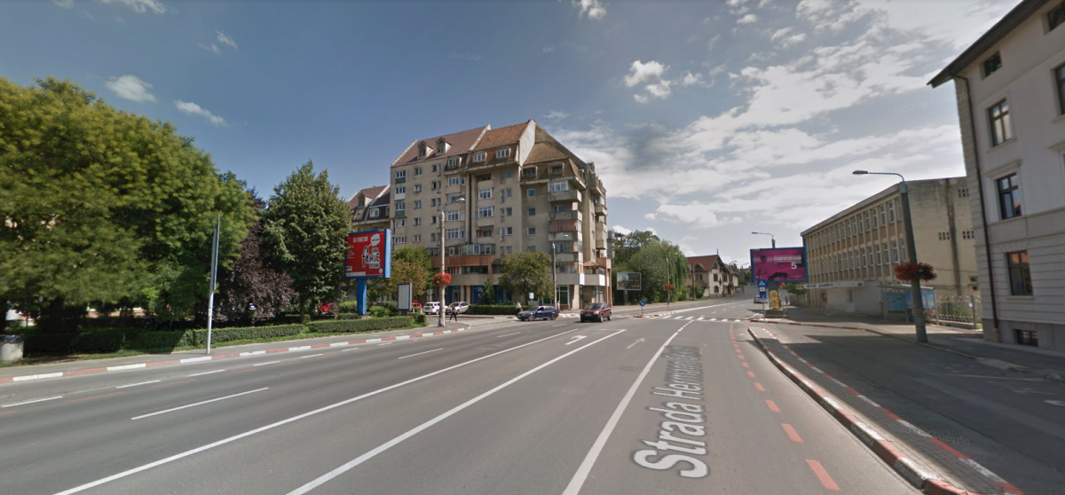 Noul sens giratoriu de pe str. Hermann Oberth va fi realizat la începutul verii
