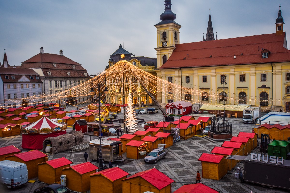 Se deschide Târgul de Crăciun din Sibiu (CP)