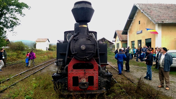 VIDEO, FOTO Mocănița a reînviat. Lecție de voluntariat