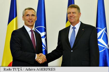 Președintele Iohannis l-a primit pe secretarul general al NATO: „E o zi importantă pentru toți, se inaugurează scutul antirachetă”