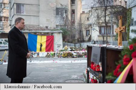 Președintele Iohannis a fost la #Colectiv: Vreau să îndreptăm ceea ce nu funcționează corect în societatea noastră