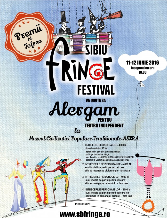 Sibiul aleargă pentru teatrul independent