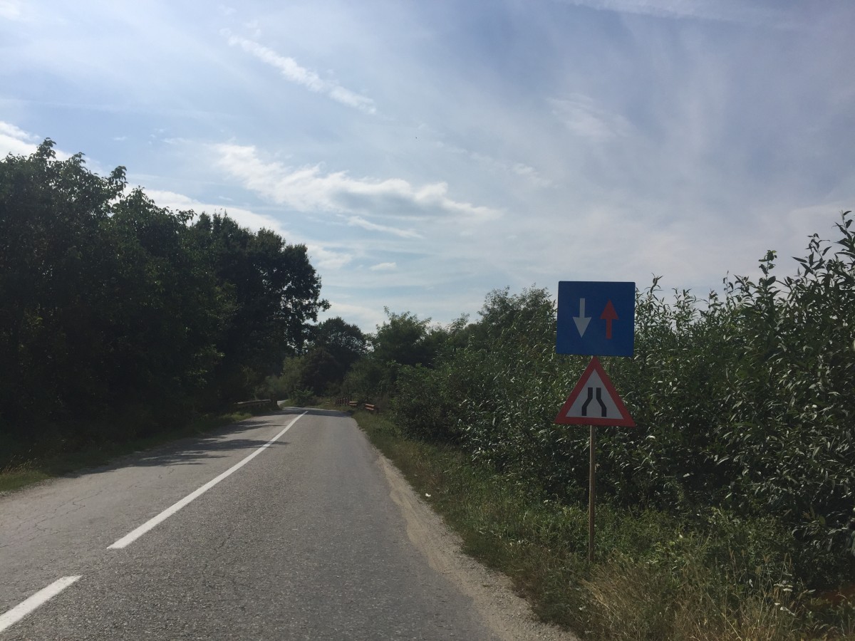 Podul fără prioritate de la Cisnădie. Pe aici nu se trece