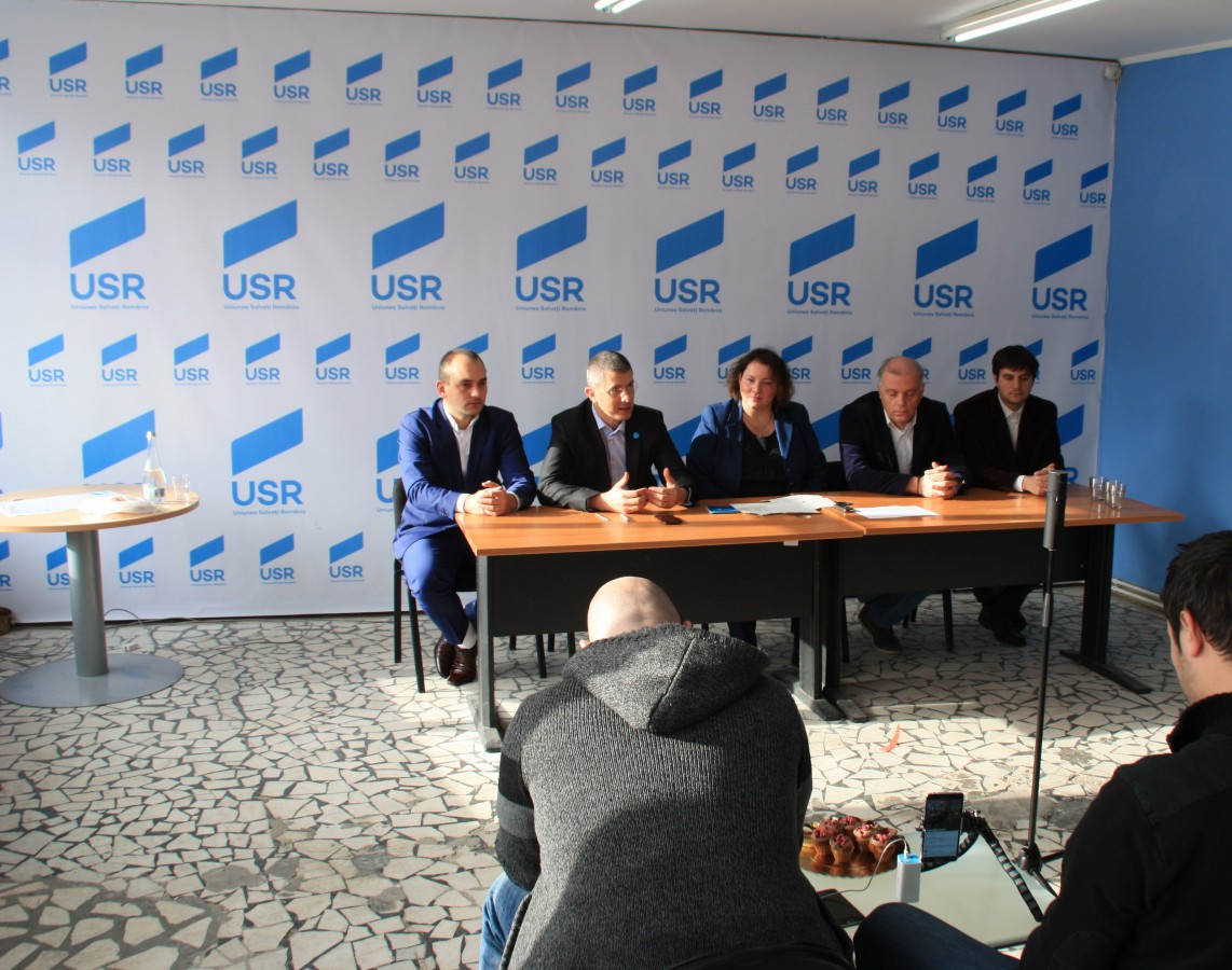 USR Sibiu, cel mai vizibil partid în campania electorală (P.E.)