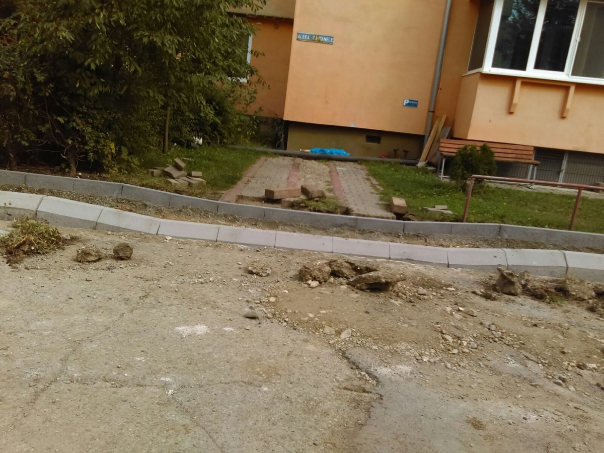 ”Parcare privată pe spațiul verde”, eliminată în timp record