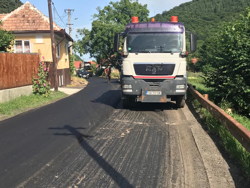 Drumuri și Poduri: Lucrările lunii iulie în județul Sibiu