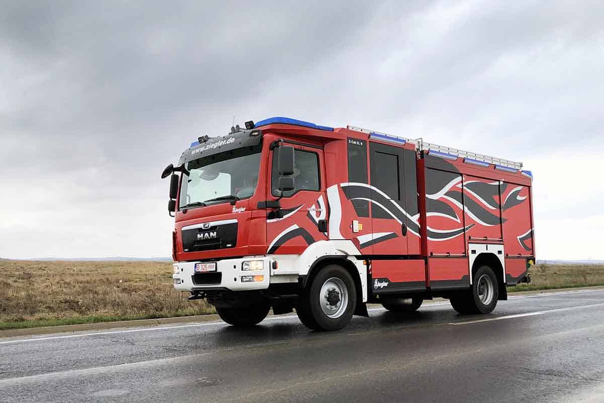 Premieră la Sibiu: Fabrică pentru mașini de pompieri