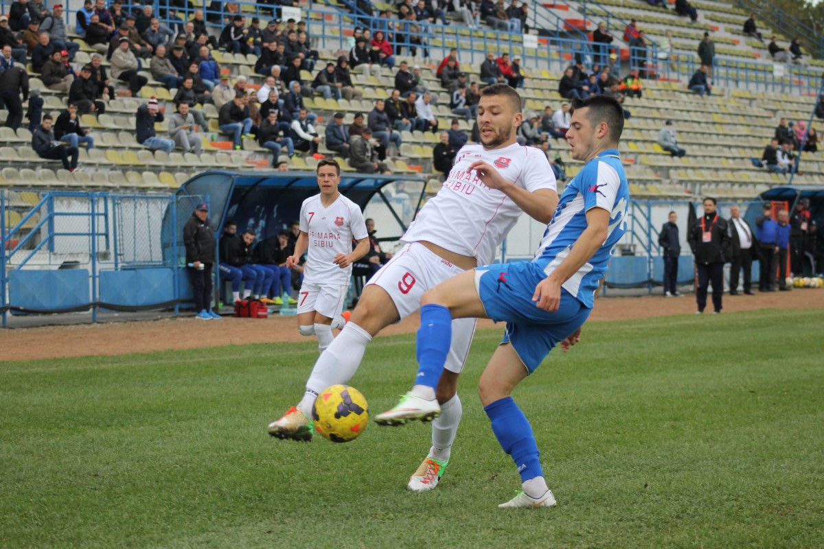 FC Hermannstadt - ACS Comuna Recea, în penultima etapă a turului