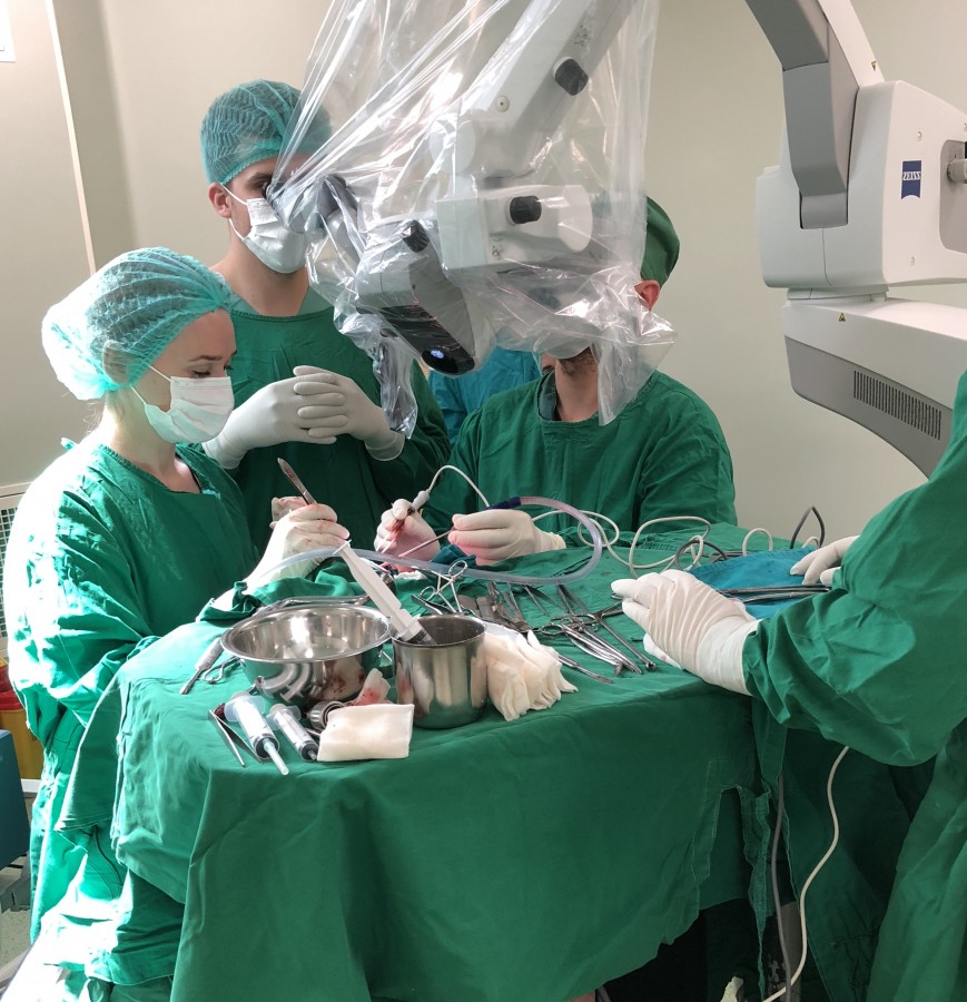 Tumoră cerebrală gigant, extirpată la Spitalul Județean Sibiu