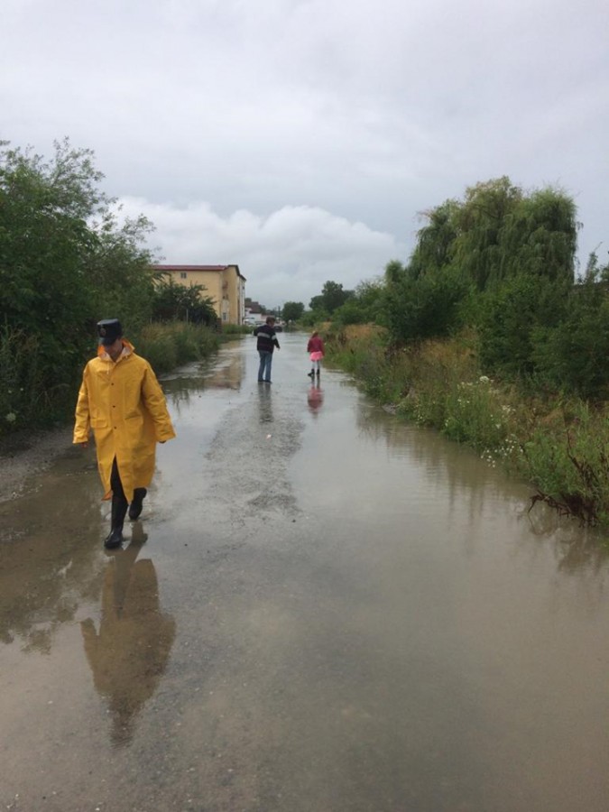 Întreg județul Sibiu sub cod galben de ploi și furtuni