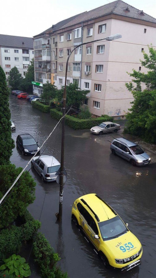 Cod Galben de ploi abundente in Sibiu
