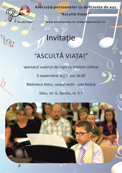 Muzică, dans, teatru într-un spectacol susținut de copii cu hipoacuzie
