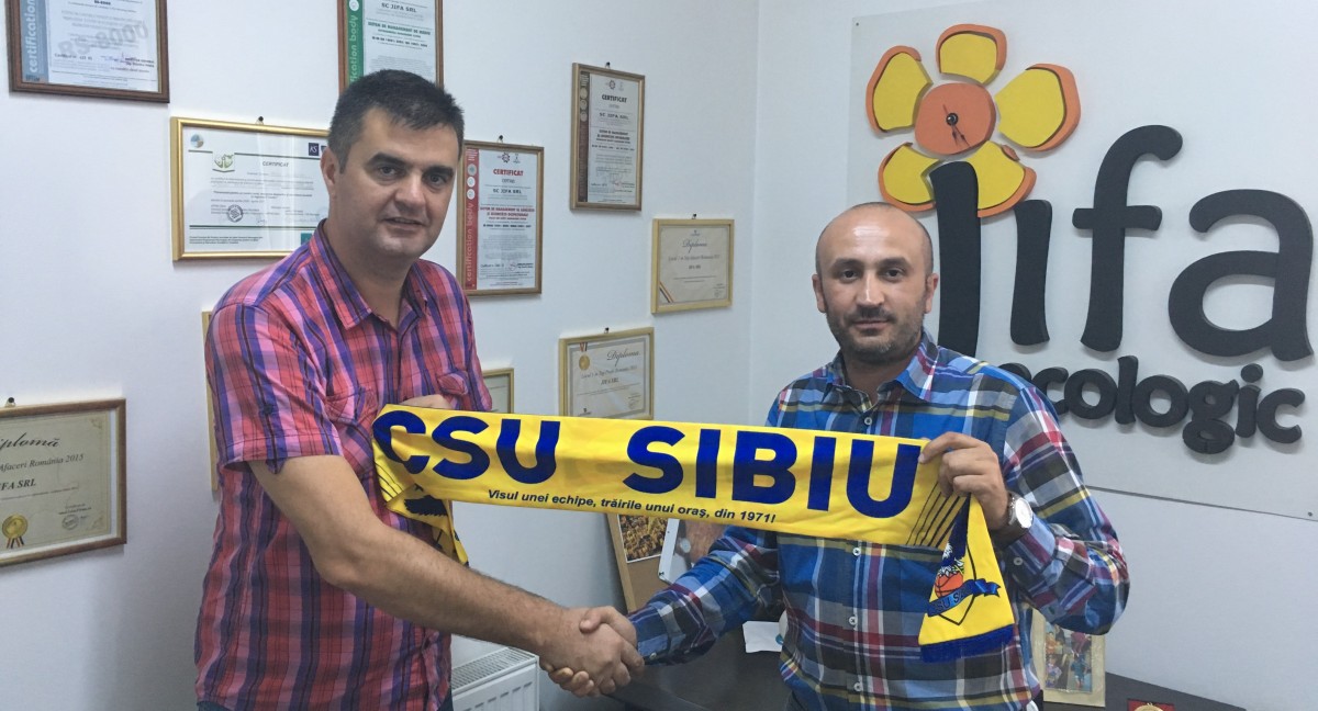Electromec este noul partener al echipei CSU Sibiu. Jifa continuă alături de formaţia sibiană