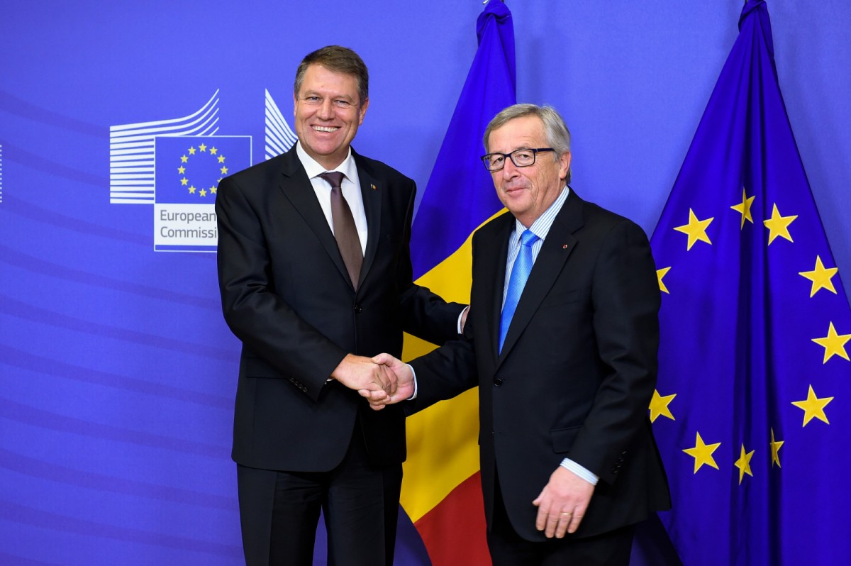 Iohannis la Strasbourg: Românii şi-au făcut auzită vocea când au trebuit să apere statul de drept