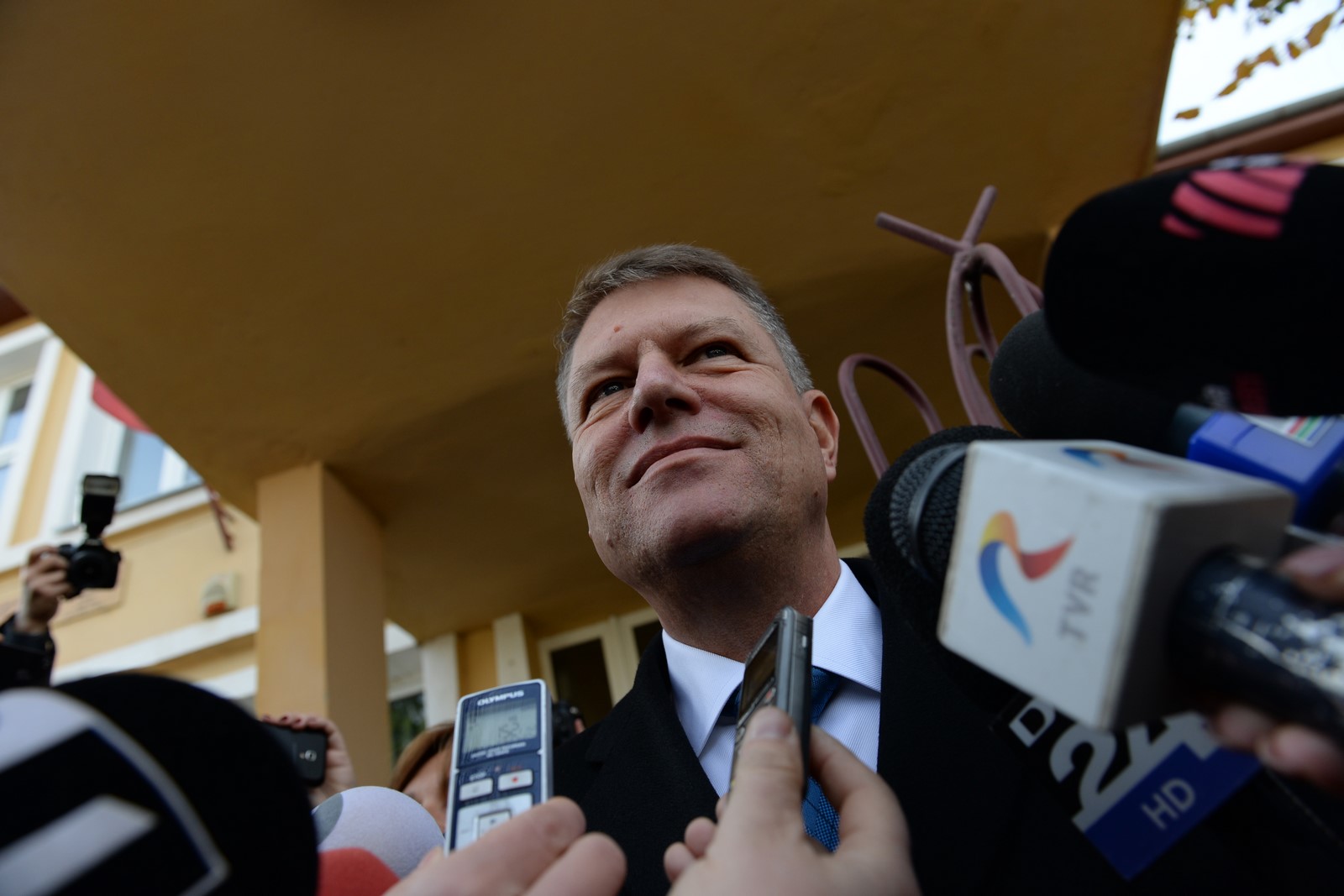 Iohannis a votat la București. Vrea o capitală europeană